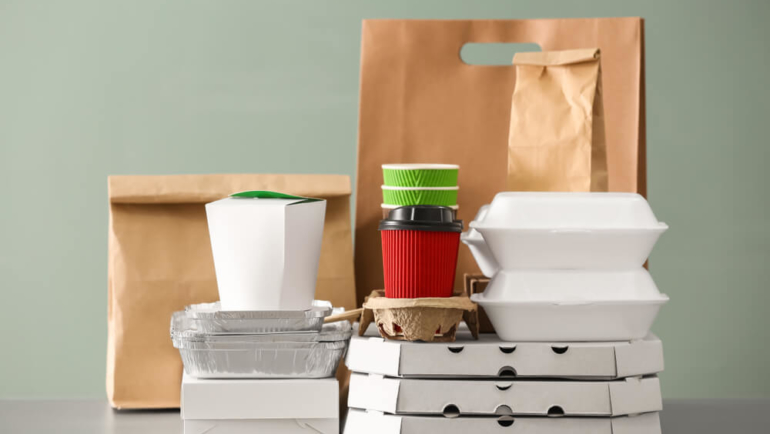 Contribuição sobre as embalagens de plástico ou alumínio de utilização única em refeições prontas