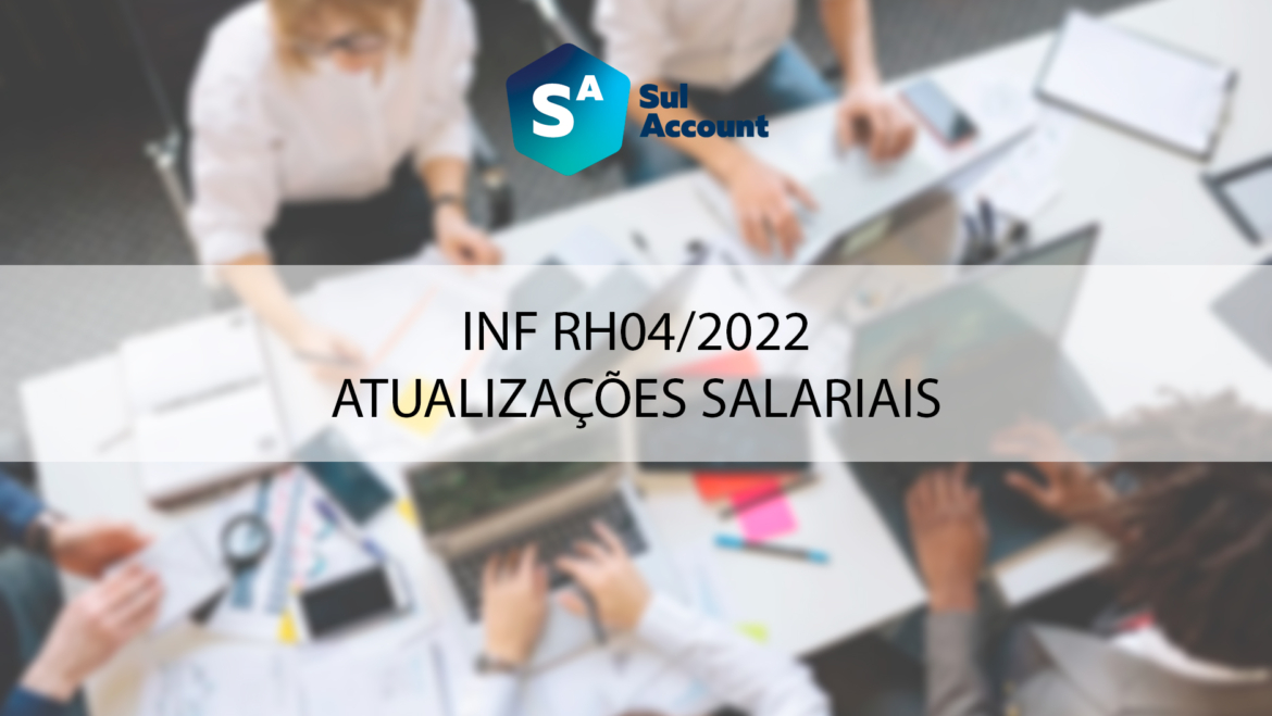 INF RH04/2022 – Atualizações Salariais